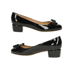 ◆당일◆25FW 바라 VARA 1 유광 펌프스힐 블랙 0591963