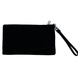 ◆당일◆25SS 삼각로고 스트랩 파우치 블랙 2NH004 2DMH F0002