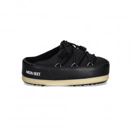 ◆당일◆24FW EVX 로고 나일론 뮬 블랙 80D1470030 N001