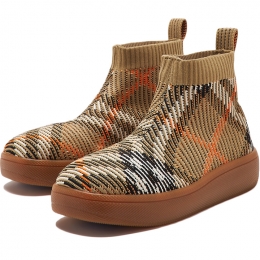 ◆키즈◆25SS 키즈 체크 삭스 스니커즈 베이지 8099962