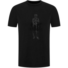 ◆당일◆25SS 자수 로고 티셔츠 블랙 18CMTS288A 006057O 999