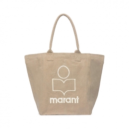 ◆당일◆25FW 옌키 YENKY 로고 자수 토트백 베이지 PM0001FA A1X19M 90BE