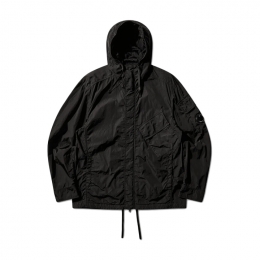 ◆당일◆26SS 렌즈 와펜 크롬 R 후드 오버셔츠 자켓 블랙 20CMOS058A 005904G 999