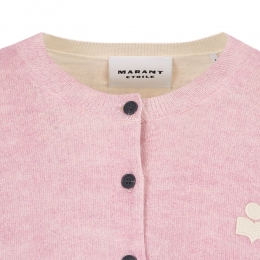 ◆당일◆25FW 모나 MONA 스몰 로고 가디건 페이드핑크 CA0115FA C3L11E 02FP