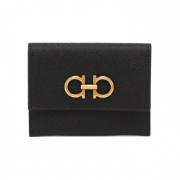 ◆당일◆26SS 더블 간치니 카드지갑 블랙 22-0861 0779901