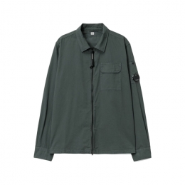 ◆당일◆26SS 렌즈 와펜 개버딘 집업 오버셔츠 자켓 건메탈 20CMOS705A 110143G 921