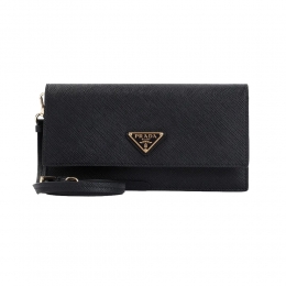 26SS 사피아노 삼각로고 미니 크로스백 블랙 1NF059 2DB3 F0002