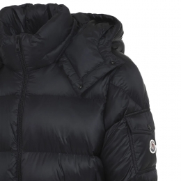 ◆당일◆25FW 쿠예르 COUYERE 로고 패치 패딩자켓 블랙 1A001 58 597XQ 999