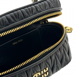 ◆당일◆25FW 반돌리에라 금장 로고 마틀라세 토트&크로스백 블랙 5BH230 N88 F0002