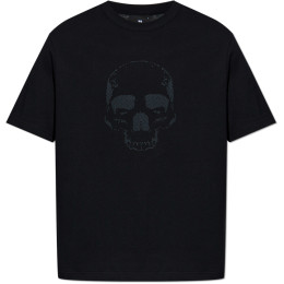 ◆당일◆25SS 스컬 프린팅 티셔츠 블랙 M2R 204Z PP5125 79