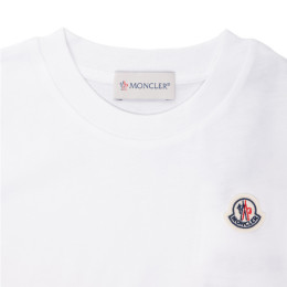 ◆키즈◆24SS 키즈 로고 패치 티셔츠 화이트 8C000 18 83907 001