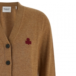 ◆당일◆26SS 카리나 KARINA 로고 가디건 카멜/그라니타 CA0104FA C1L17E CMGA