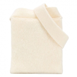 ◆12주년◆스트랩 울 니트 벨트백 아이보리 KN478LK085 001