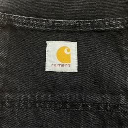 ◆당일◆25SS 루즈핏 랜드온 데님 숏팬츠 블랙 I030469 8906
