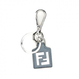 ◆당일◆25FW 시그니처 로고 스퀘어 키링 블루 7AP078 AFF2 F1SCC