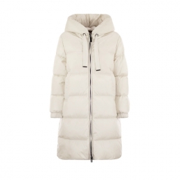 ◆당일◆25FW 세이지 SEIG 후드 롱 패딩자켓 화이트 2529496115 028