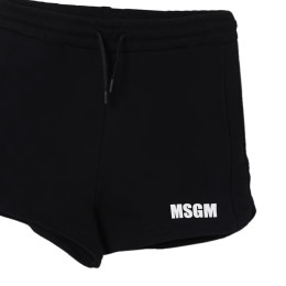 ◆키즈◆25SS 키즈 로고 프린팅 코튼 숏팬츠 블랙 S5MSJGSH095 110