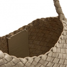 ◆당일◆25FW 로잔나 위빙 토트백 펄 8943 PEARL