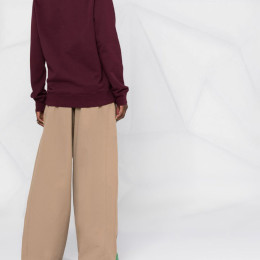 ◆당일◆21FW 스티치 크루넥 맨투맨 버건디 S51GU0111 S25498 358