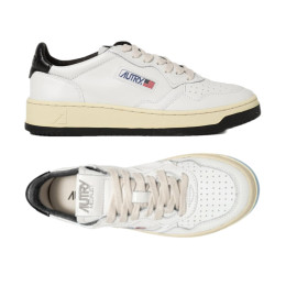 26SS 메달리스트 빈티지 로우탑 스니커즈 화이트/블랙 AULM BB43