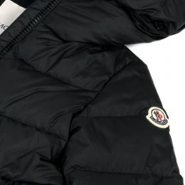 ◆키즈◆여성 ELIZAVETA 로고패치 셔링 패딩자켓 블랙 1A000 97 54AQE 999