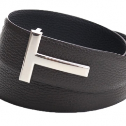 ◆당일◆23SS 은장 T 로고 버클 양면 벨트 브라운/블랙 TB178P LCL050 C7906