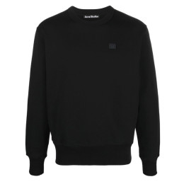 ◆당일◆23FW 페이스 패치 크루넥 맨투맨 블랙 CI0114 900