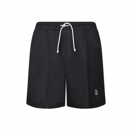 26SS 로고 스윔 숏팬츠 블랙 MW817043 C101