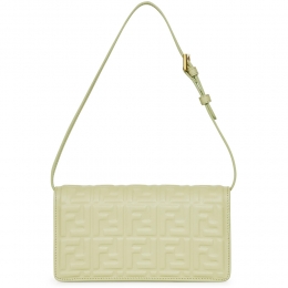 ◆당일◆25FW FF 로고 바게트 체인 월렛 숄더&크로스백 그린 8M0498 AAJD F1AST