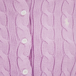 ◆당일◆26SS 포니 자수 클래식 가디건 라일락 211971868 506