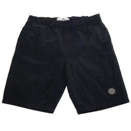 ◆키즈◆25SS 키즈 로고 패치 스윔 숏팬츠 블랙 K1S16 B100002 S0043 V0029