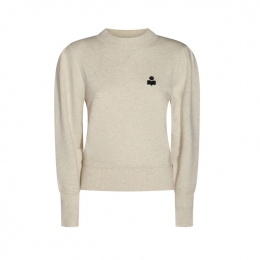 ◆당일◆26SS 켈라야 KELAYA 로고 자수 풀오버 니트 라이트그레이 PU0039FA A3L75E 02LY