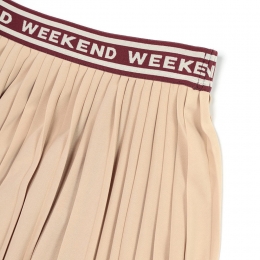 ◆당일◆25SS BLEU 로고 밴딩 프린팅 롱 스커트 2515771031 005