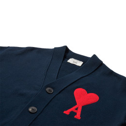 ◆15주년◆빅하트 인타르시아 가디건 네이비 E21HK303 016 410