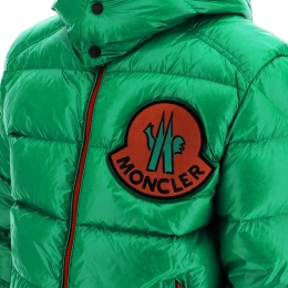 ◆14주년◆헤기 HAGGI 지니어스 로고 패딩 자켓 그린 1A000 14 M1603 859