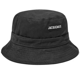 ◆당일◆24SS 가조 GADJO 메탈 로고 드로스트링 버킷햇 블랙 223AC001 5001 990