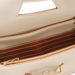 ◆12주년◆바르셀로나 미니 숄더&크로스백 라이트오트밀 303 12 Z46 2461