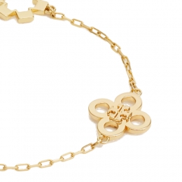 ◆당일◆26SS 키라 클로버 브레이슬릿 골드 153713 720