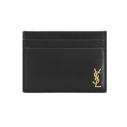 ◆당일◆26SS 금장 모노그램 카드지갑 블랙 607603 02G0W 1000