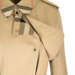 ◆당일◆25SS 샌드리지 SANDRIDGE 체크 트렌치코트 허니 8089812