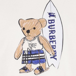 ◆키즈◆여성 시더 테디 티셔츠 화이트 8117540