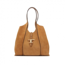 ◆당일◆26SS 타임리스 미디움 쇼퍼&토트백 브라운 XBWTSBA0300 P3A S403