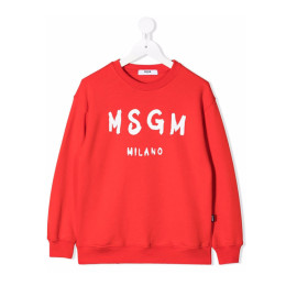 ◆키즈◆21FW 여성 로고 프린트 스웨트 맨투맨 레드 MS027672 040