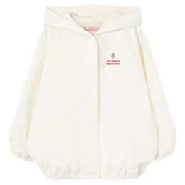 ◆키즈◆25SS 키즈 로고 후드 자켓 화이트 S25089 221GI