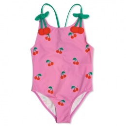 ◆키즈◆25SS 키즈 체리 프린팅 스윔슈트 핑크 TWCA69 Z2683 552MC