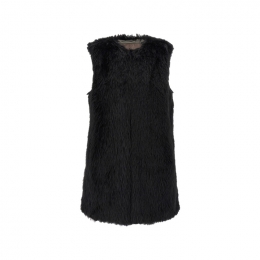 ◆당일◆25FW 리조트 RESORT 퍼 베스트 블랙 GC00065DR 12627 9300