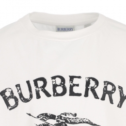 ◆키즈◆키즈 EKD 로고 데미지 반팔 화이트 8117319