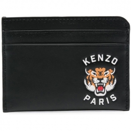 ◆당일◆24SS 타이거 로고 카드지갑 블랙 5PM600 L47 99