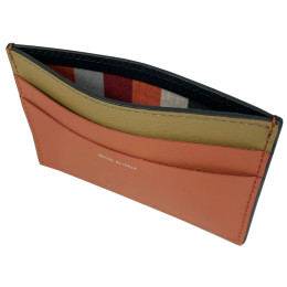 ◆당일◆24SS 로고 컬러블록 카드지갑 블랙/오렌지 M1A 4768 ISTRGS 79