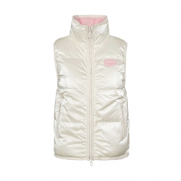 ◆당일◆25FW 그루미움 GRUMIUM 리버시블 패딩조끼 크림 VDDV01525K0001 CRS